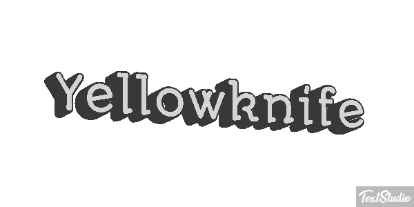 Yellowknife Texteffekt
