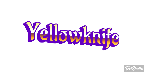 Yellowknife Texteffekt