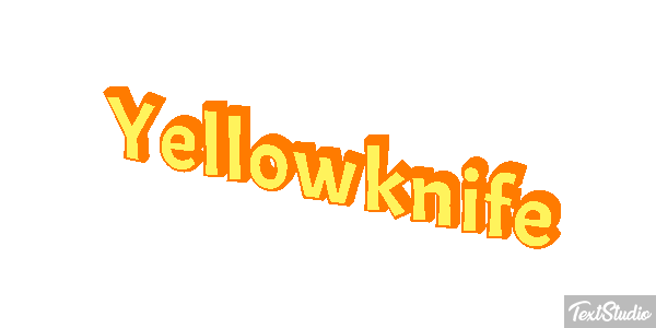 Yellowknife Texteffekt