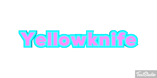 Yellowknife Texteffekt