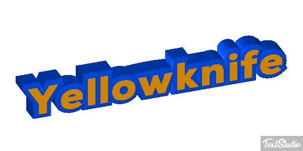 Yellowknife Texteffekt