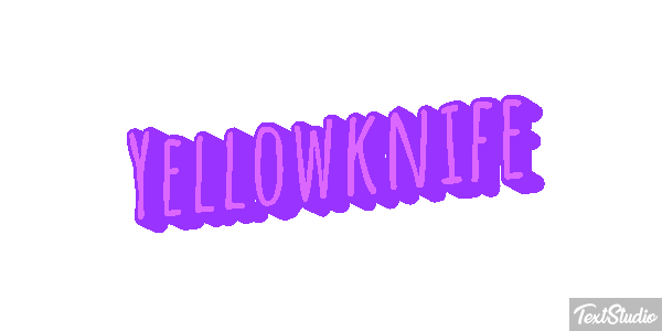 Yellowknife Texteffekt