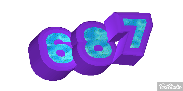 687 Efekt tekstowy
