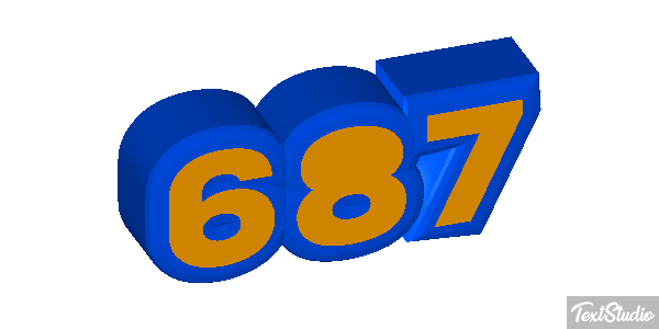 687 Efekt tekstowy
