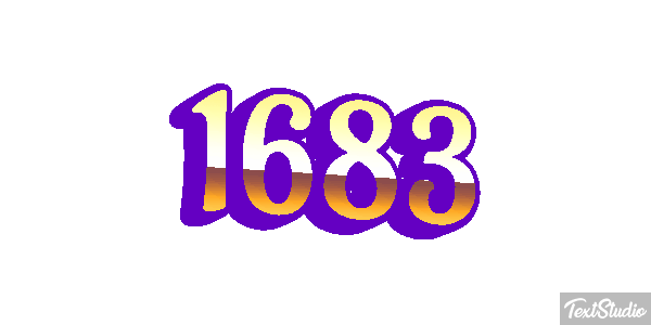 1683 Text effect