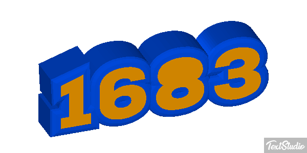 1683 Text effect