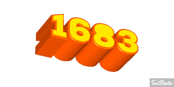 1683 Text effect