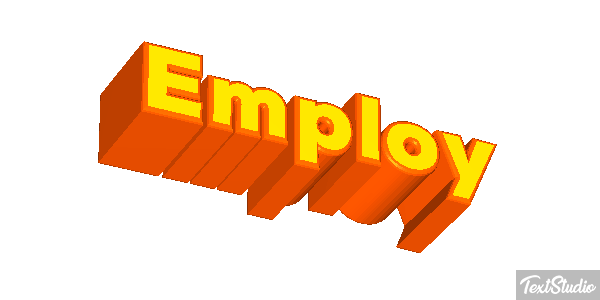 Employ Efekt tekstowy