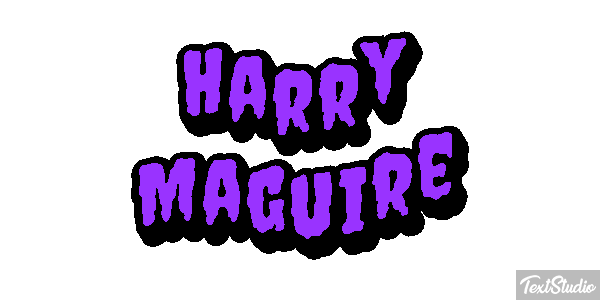 Harry Maguire Efeito do texto