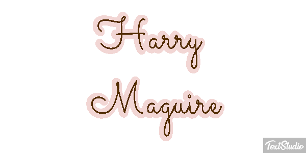 Harry Maguire Efeito do texto