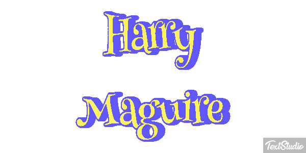 Harry Maguire Efeito do texto