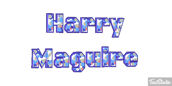 Harry Maguire Efeito do texto