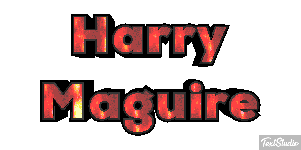 Harry Maguire Efeito do texto