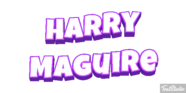 Harry Maguire Efeito do texto