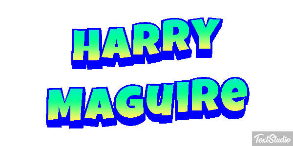 Harry Maguire Efeito do texto