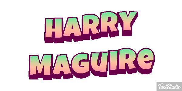 Harry Maguire Efeito do texto