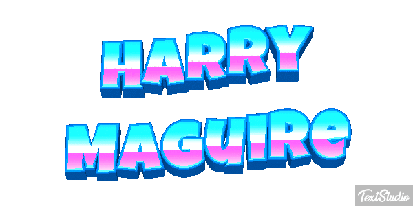 Harry Maguire Efeito do texto