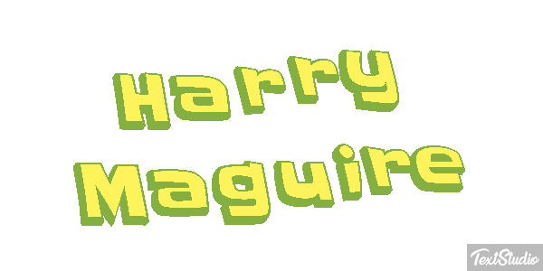 Harry Maguire Efeito do texto