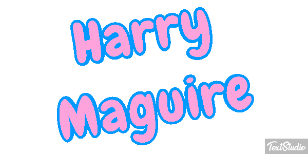 Harry Maguire Efeito do texto