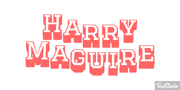Harry Maguire Efeito do texto