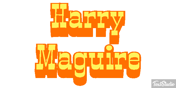 Harry Maguire Efeito do texto