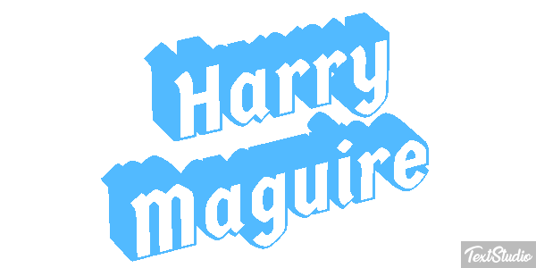 Harry Maguire Efeito do texto