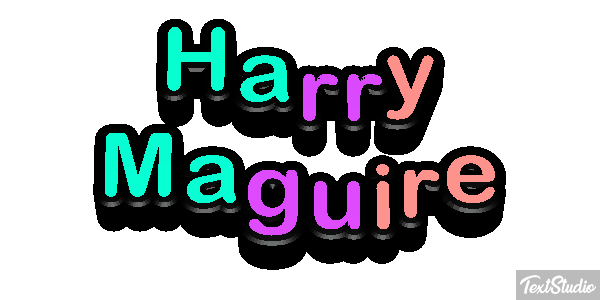 Harry Maguire Efeito do texto