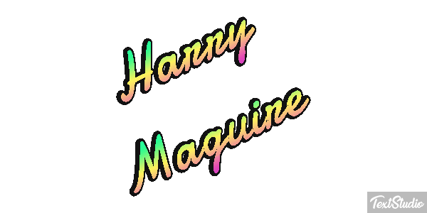 Harry Maguire Efeito do texto