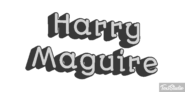 Harry Maguire Efeito do texto