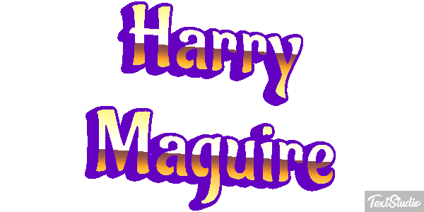 Harry Maguire Efeito do texto