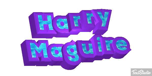 Harry Maguire Efeito do texto