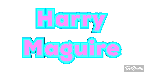Harry Maguire Efeito do texto