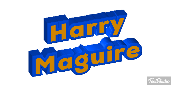 Harry Maguire Efeito do texto