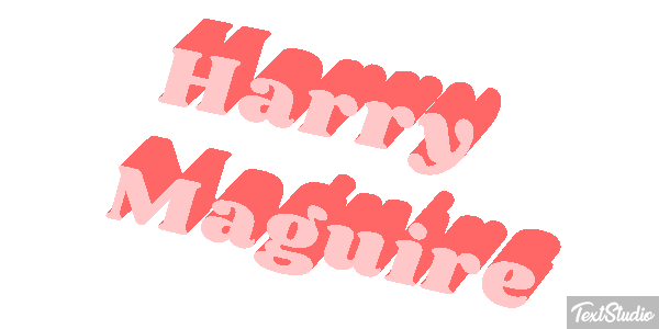 Harry Maguire Efeito do texto