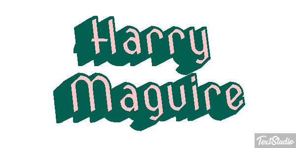 Harry Maguire Efeito do texto