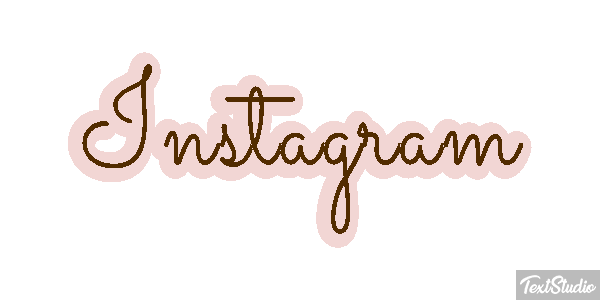 Instagram Текстовый эффект