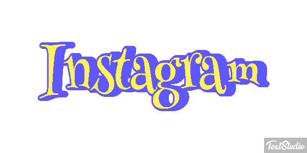 Instagram Текстовый эффект