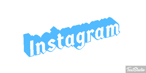 Instagram Текстовый эффект