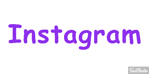 Instagram Текстовый эффект