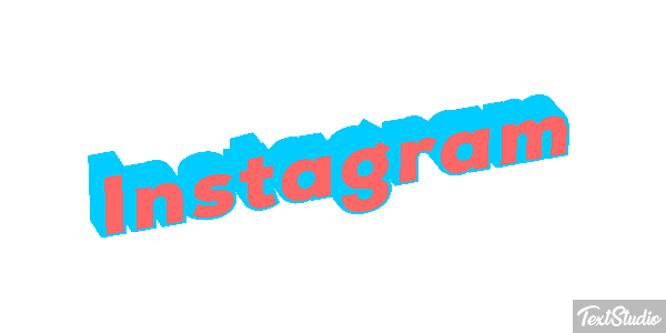 Instagram Текстовый эффект