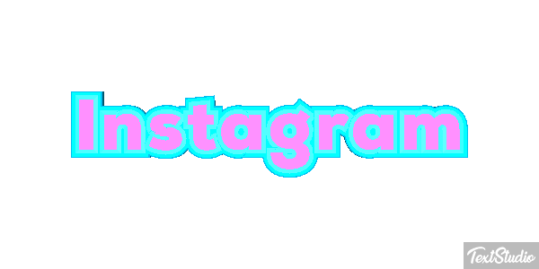 Instagram Текстовый эффект
