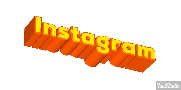 Instagram Текстовый эффект