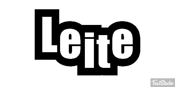 Leite Efeito do texto