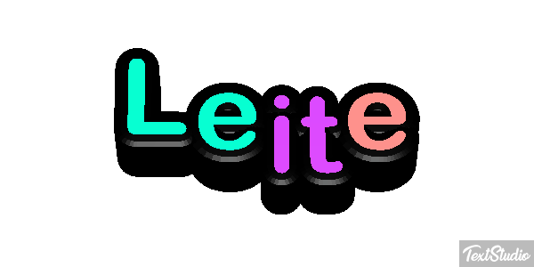 Leite Efeito do texto