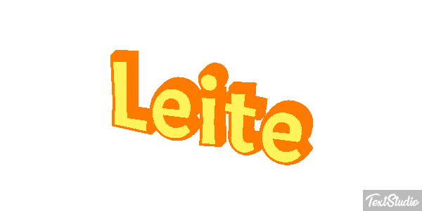 Leite Efeito do texto