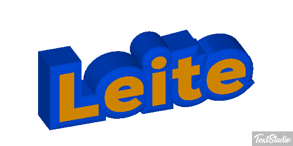Leite Efeito do texto