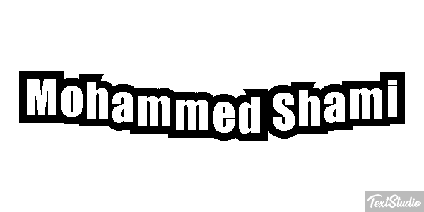 Mohammed Shami Efeito do texto