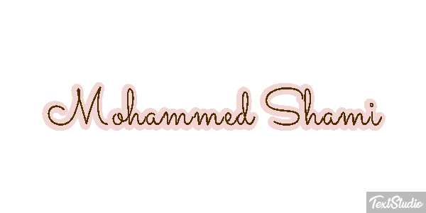 Mohammed Shami Efeito do texto