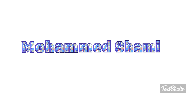 Mohammed Shami Efeito do texto