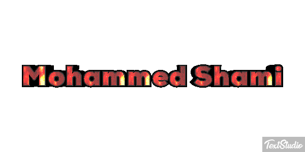 Mohammed Shami Efeito do texto